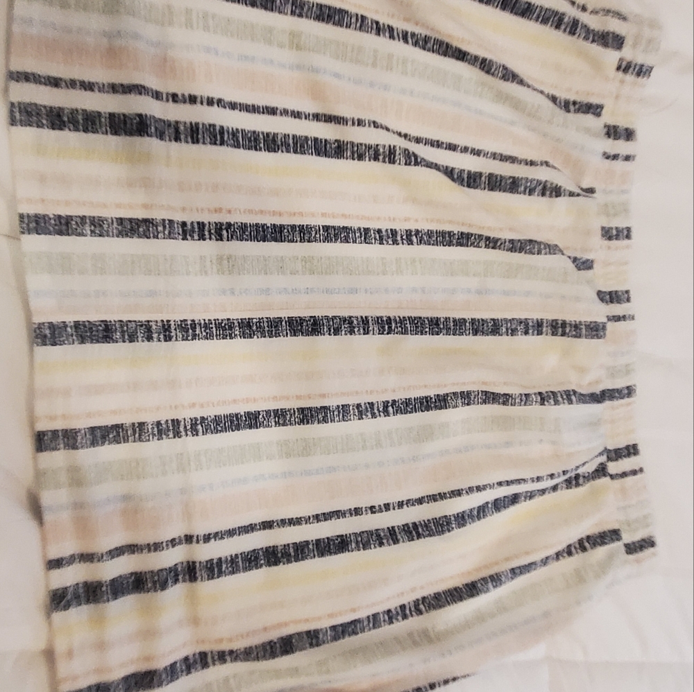 Xl vertical striped lined est 1946 brand skirt knee length